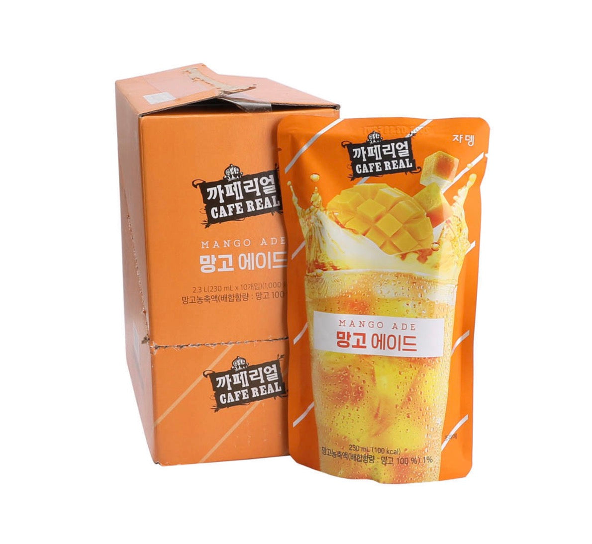 까페리얼 망고 에이드 230ml - DotAsia