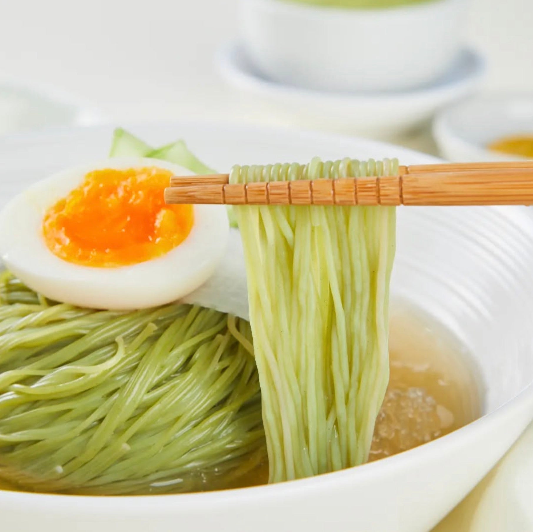 칠갑 녹차 냉면사리 2kg - 냉동