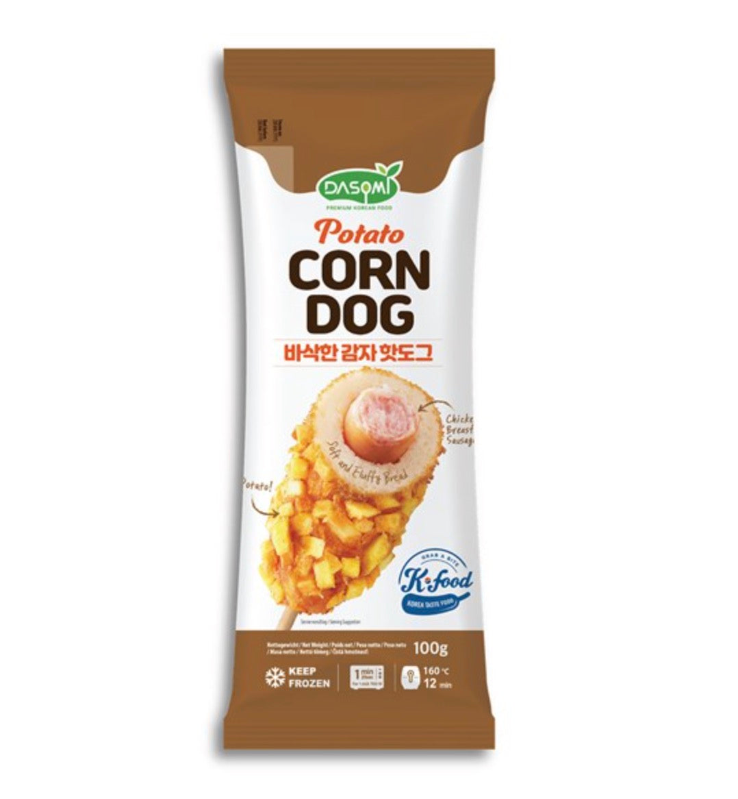 다소미 감자 핫도그 200g (5분조리,2개입) - 냉동