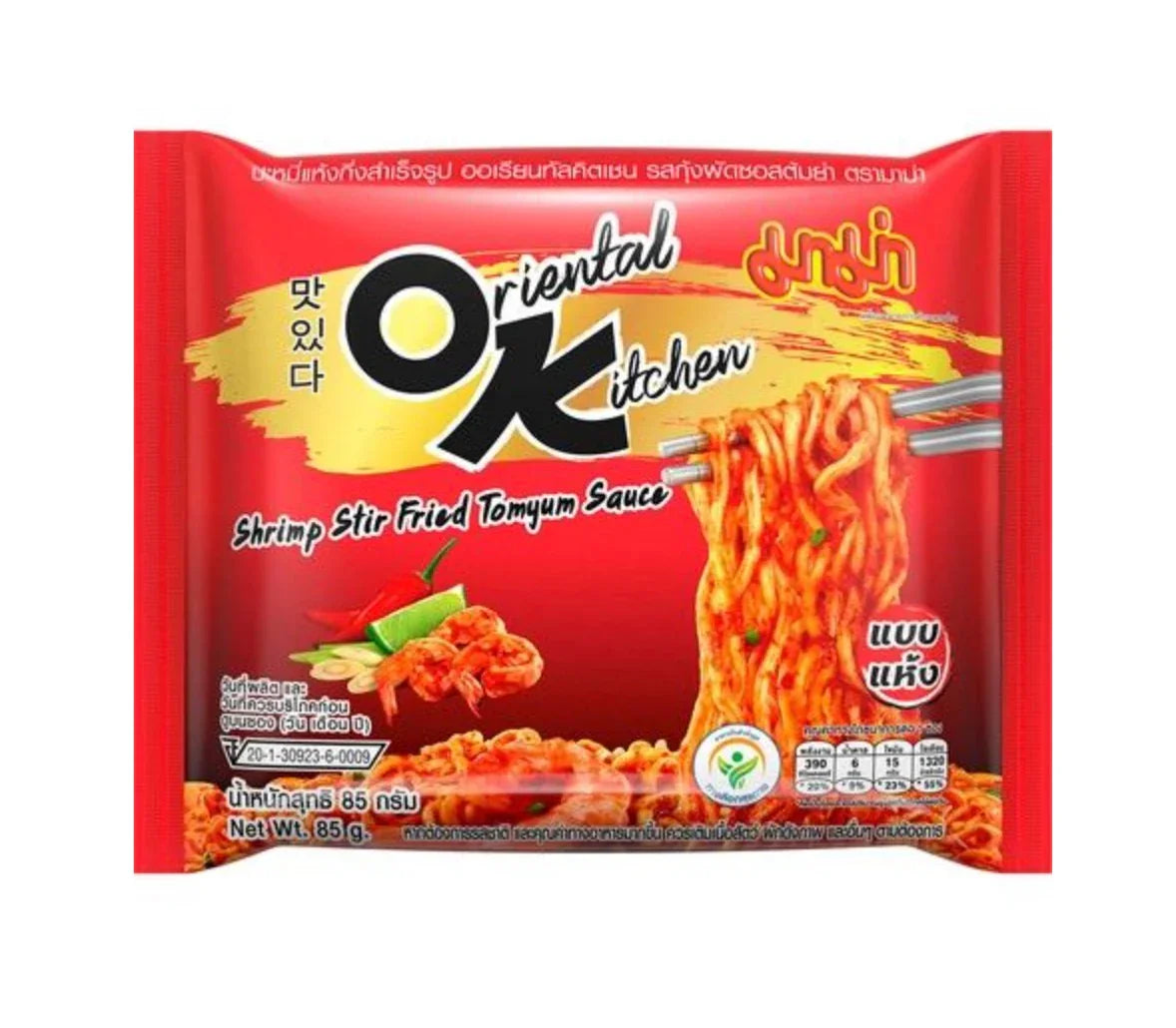 Mama OK Tom Yum Ramen 85g 2 - DotAsia