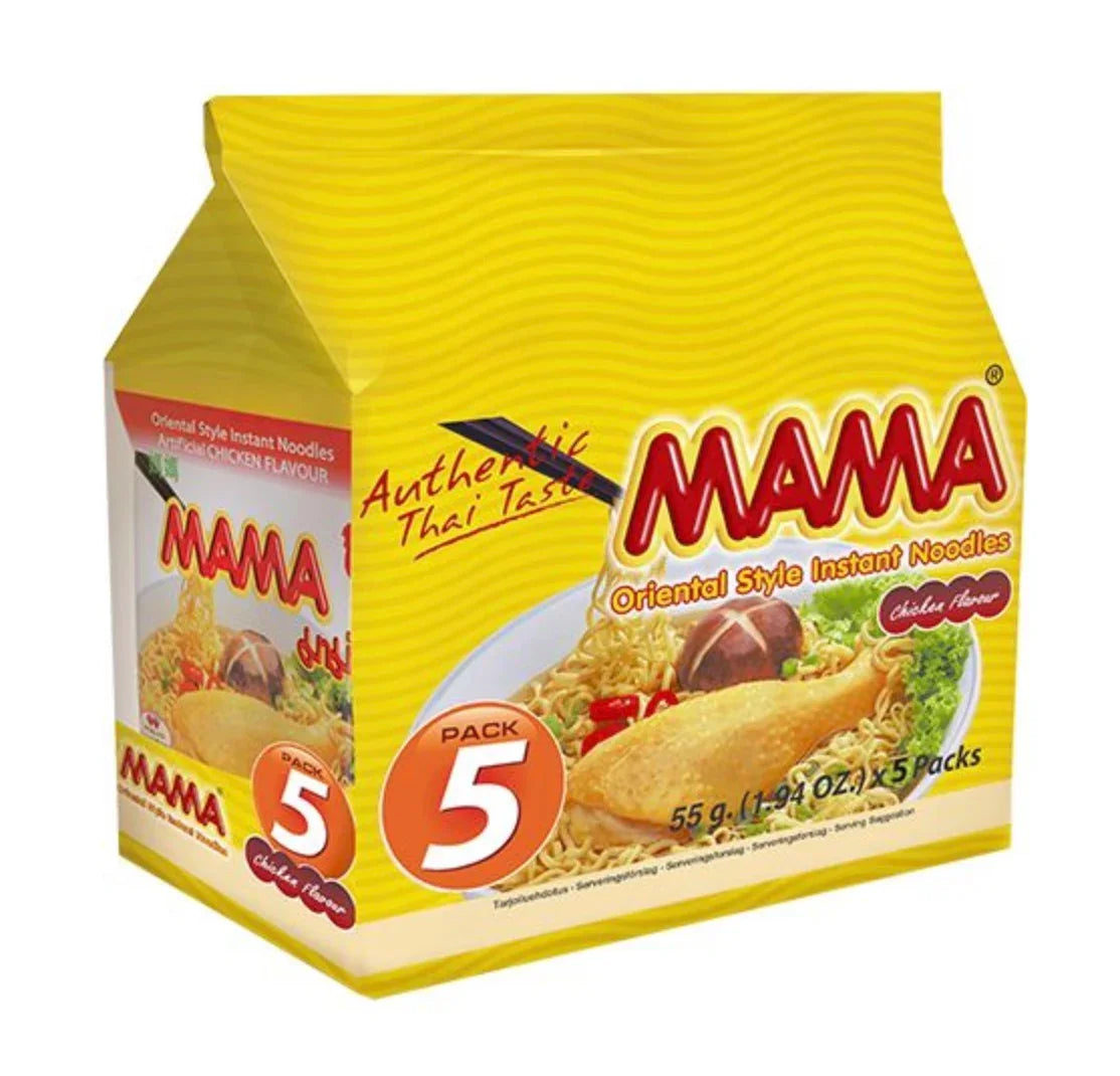 Mama Chicken Ramen 5-Pack Multipack 2 - DotAsia