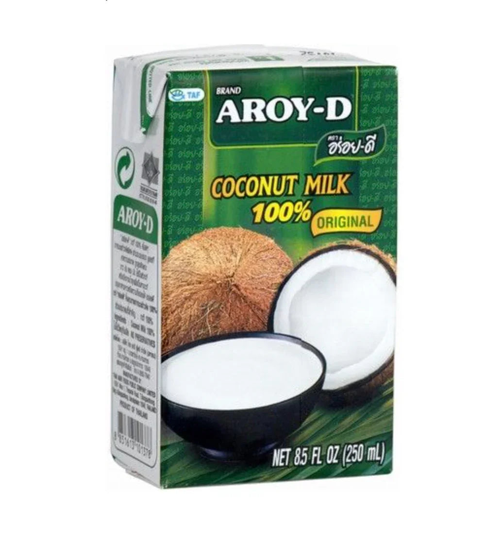 Aroy-D Coconut Milk Original 250ml 2 - DotAsia