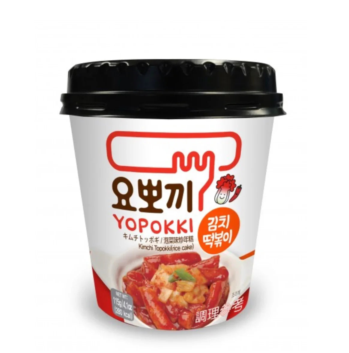 Youngpoong Yopokki Kimchi Tteokbokki 115g 2