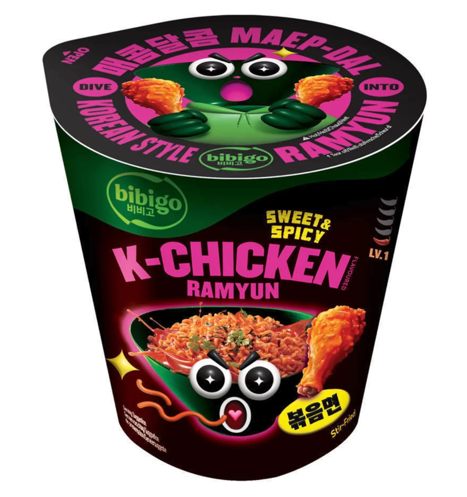 Bibigo Chicken Gebratene Nudeln 97,5g