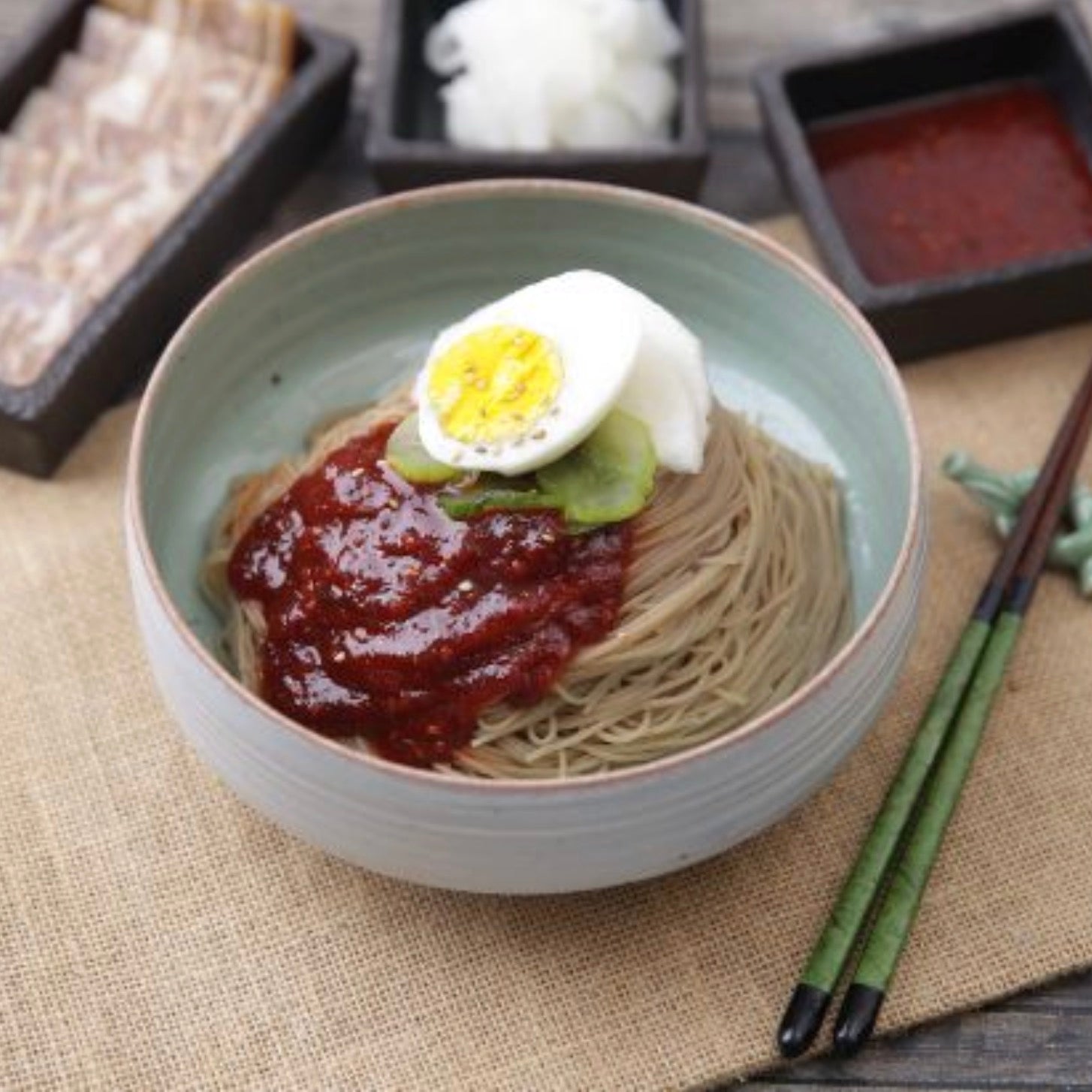 함흥 비빔냉면 소스포함 (5분완성,4인분) 624g