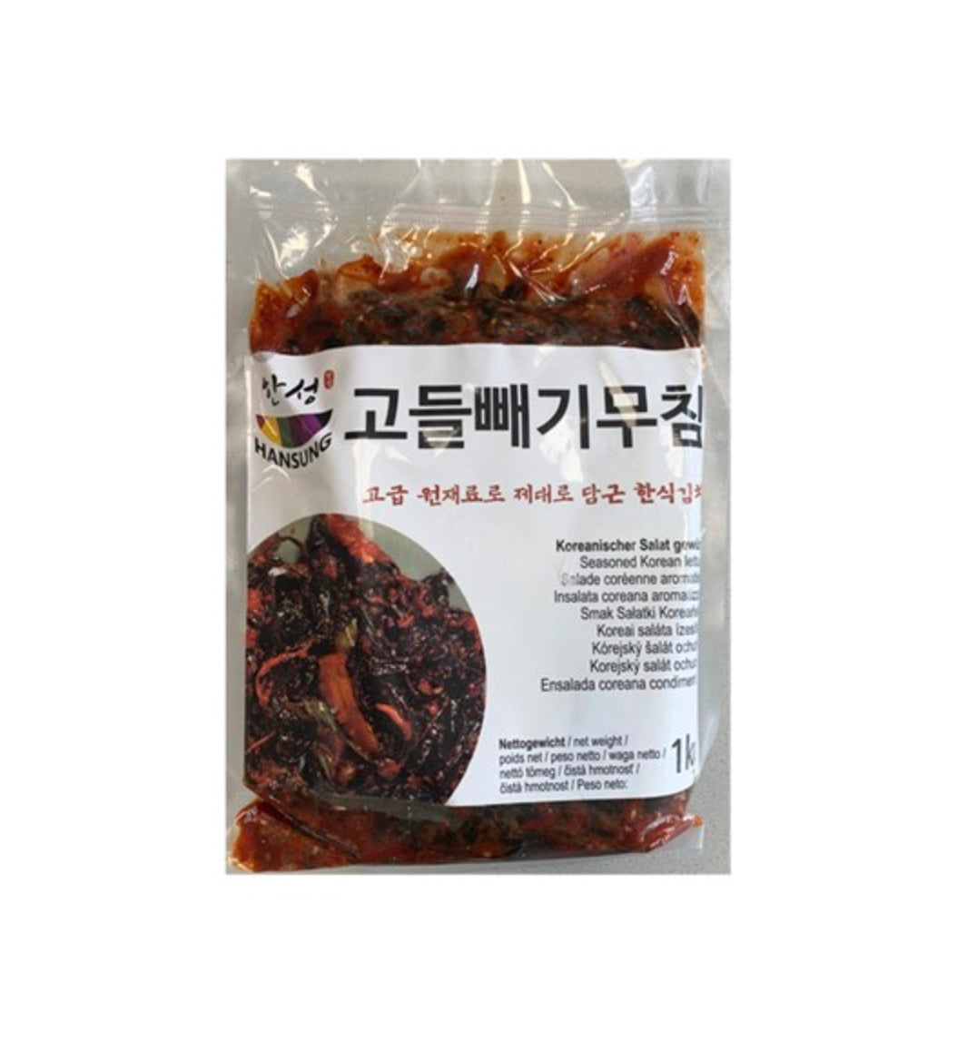 한성 고들빼기 1kg - 냉동