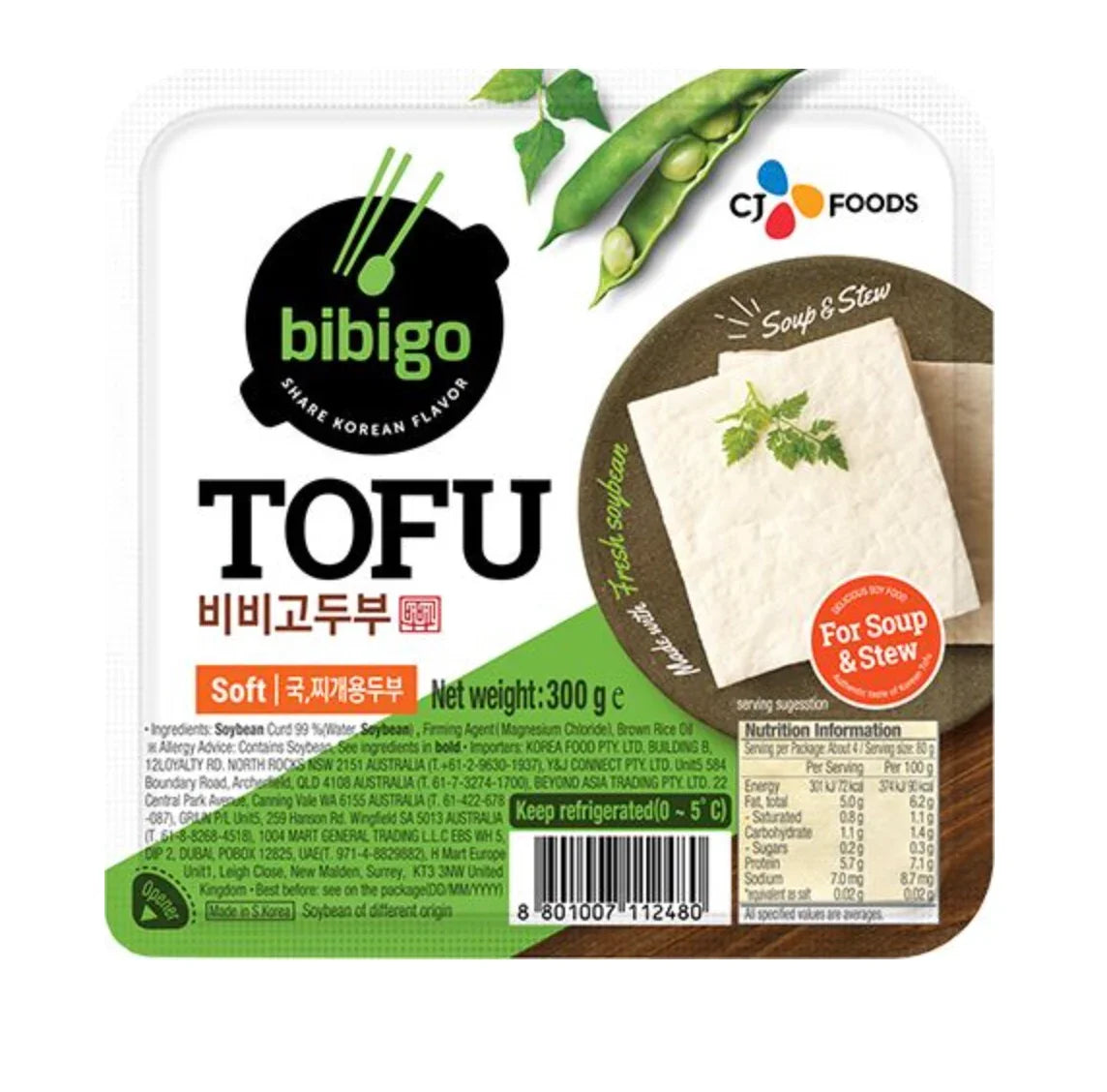 Bibigo Tofu for Stew 300g - Refrigerated 3 - DotAsia