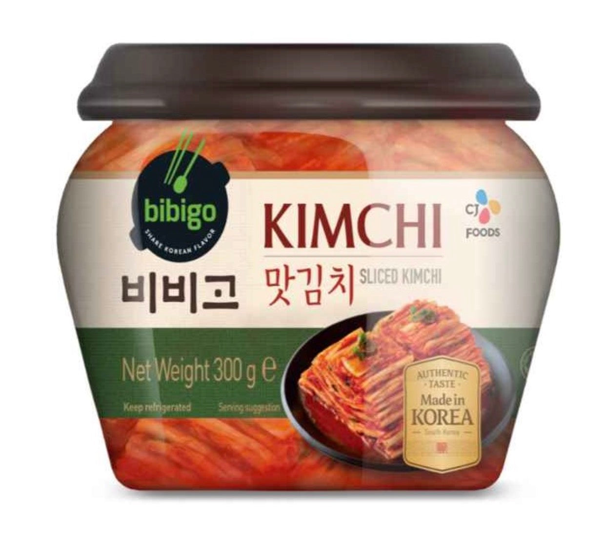 비비고 맛김치 단지형 300g - 냉장