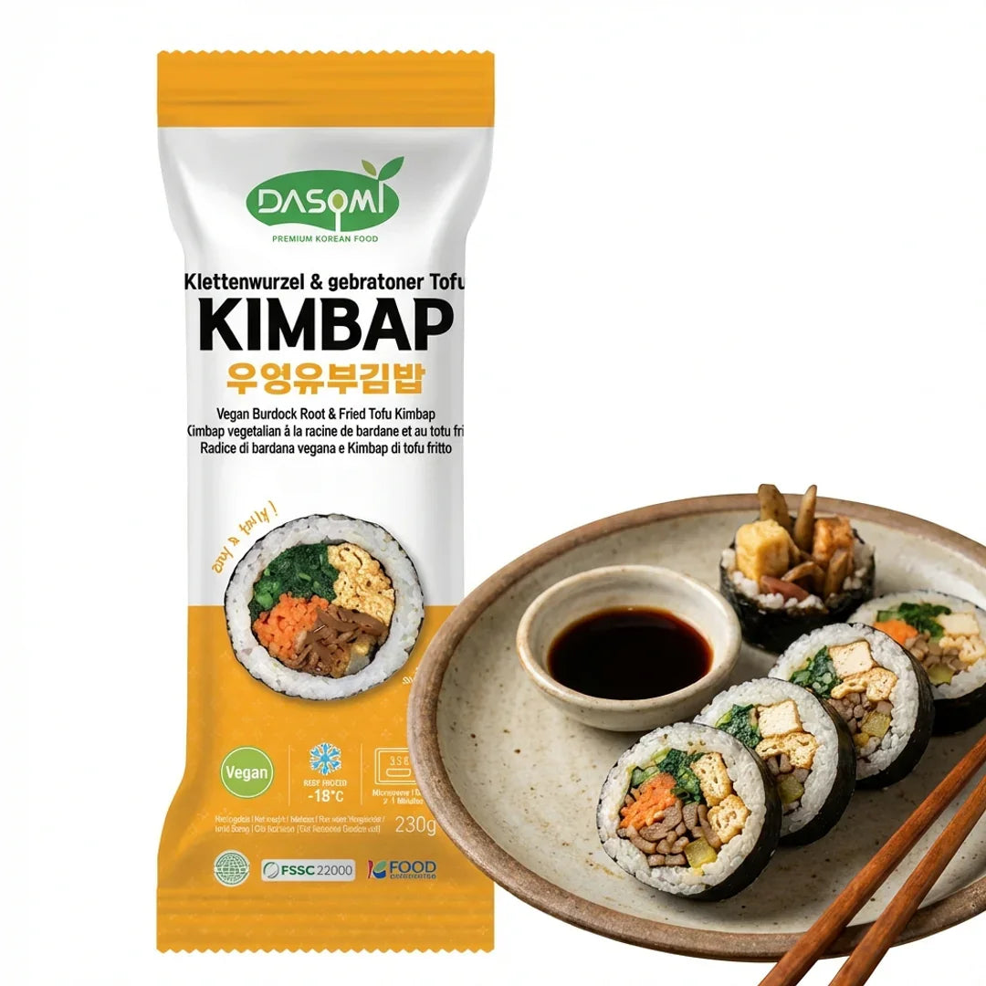 Dasomi Burdock Root Inari Gimbap 230g - Frozen