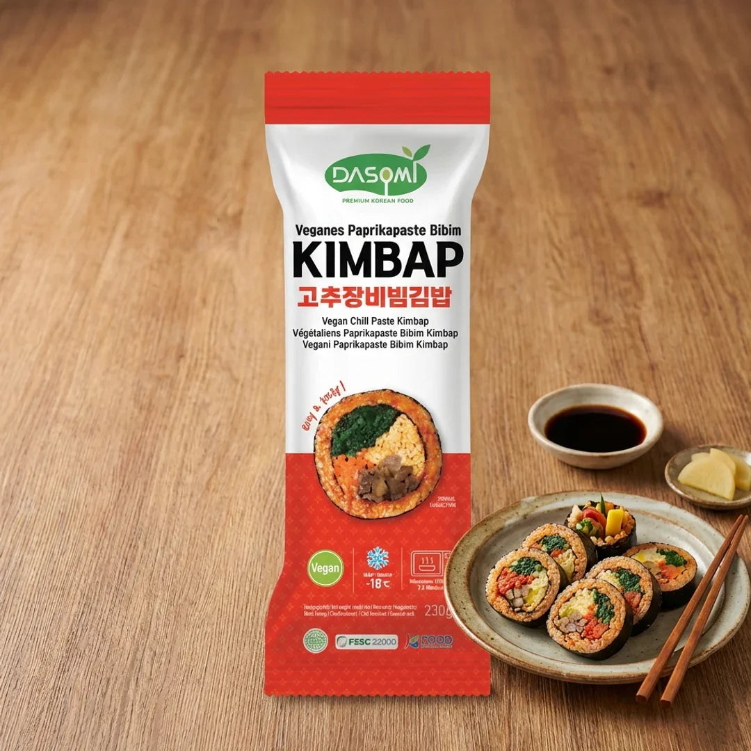 Dasomi Gochujang Bibim Vegan Gimbap 230g - Frozen