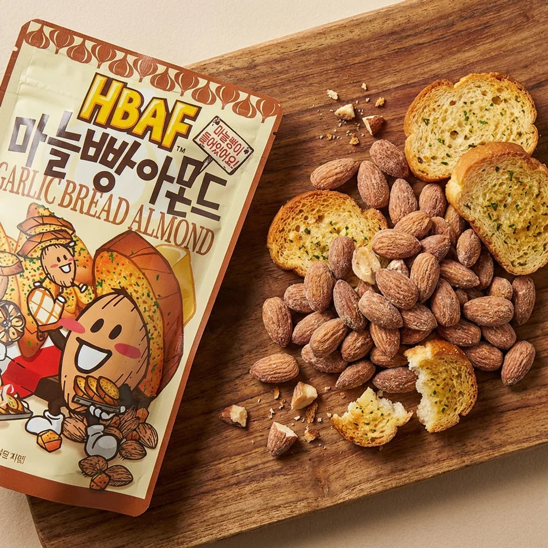 HBAF Garlic Bread Flavored Almonds 120g