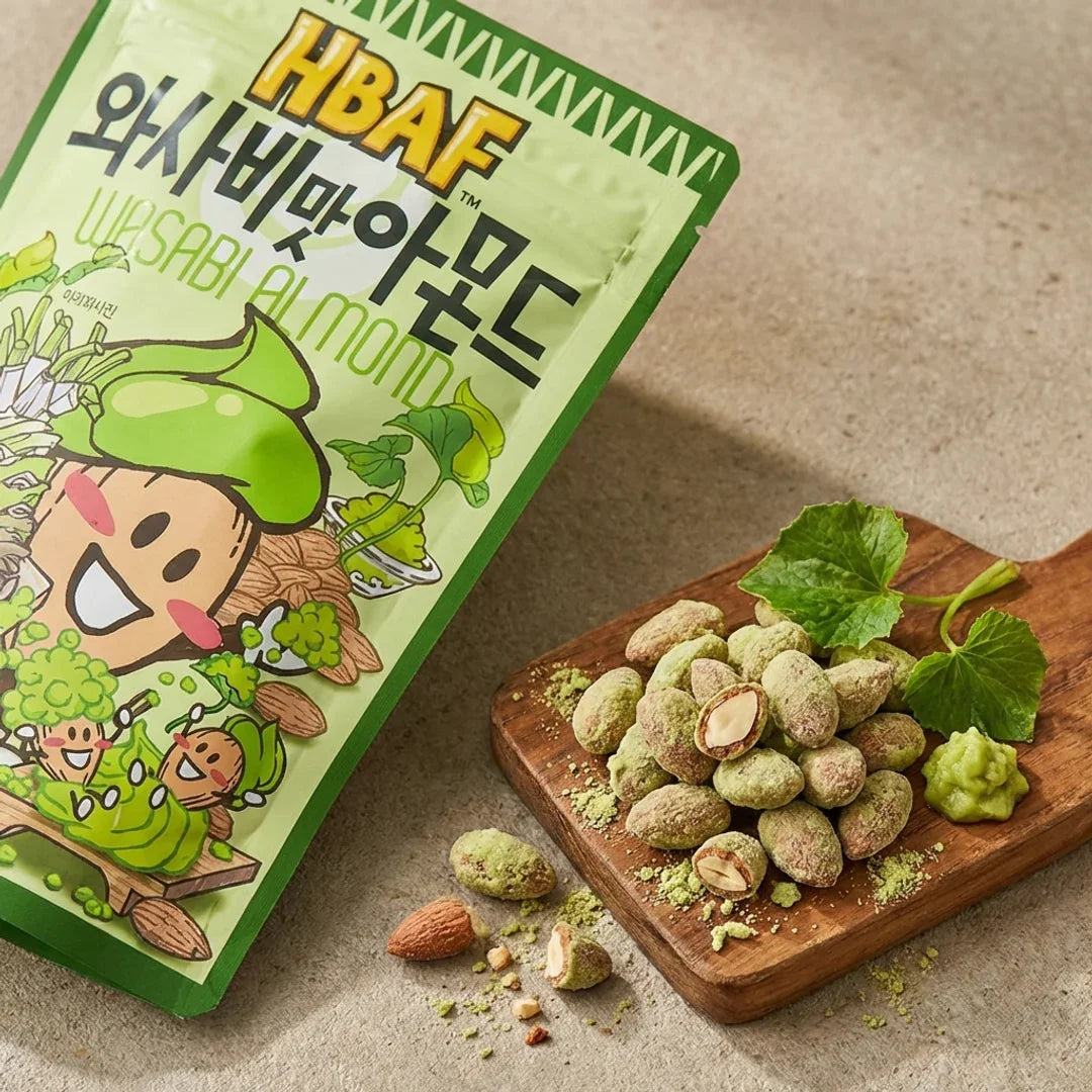 HBAF Wasabi Flavored Almonds 120g