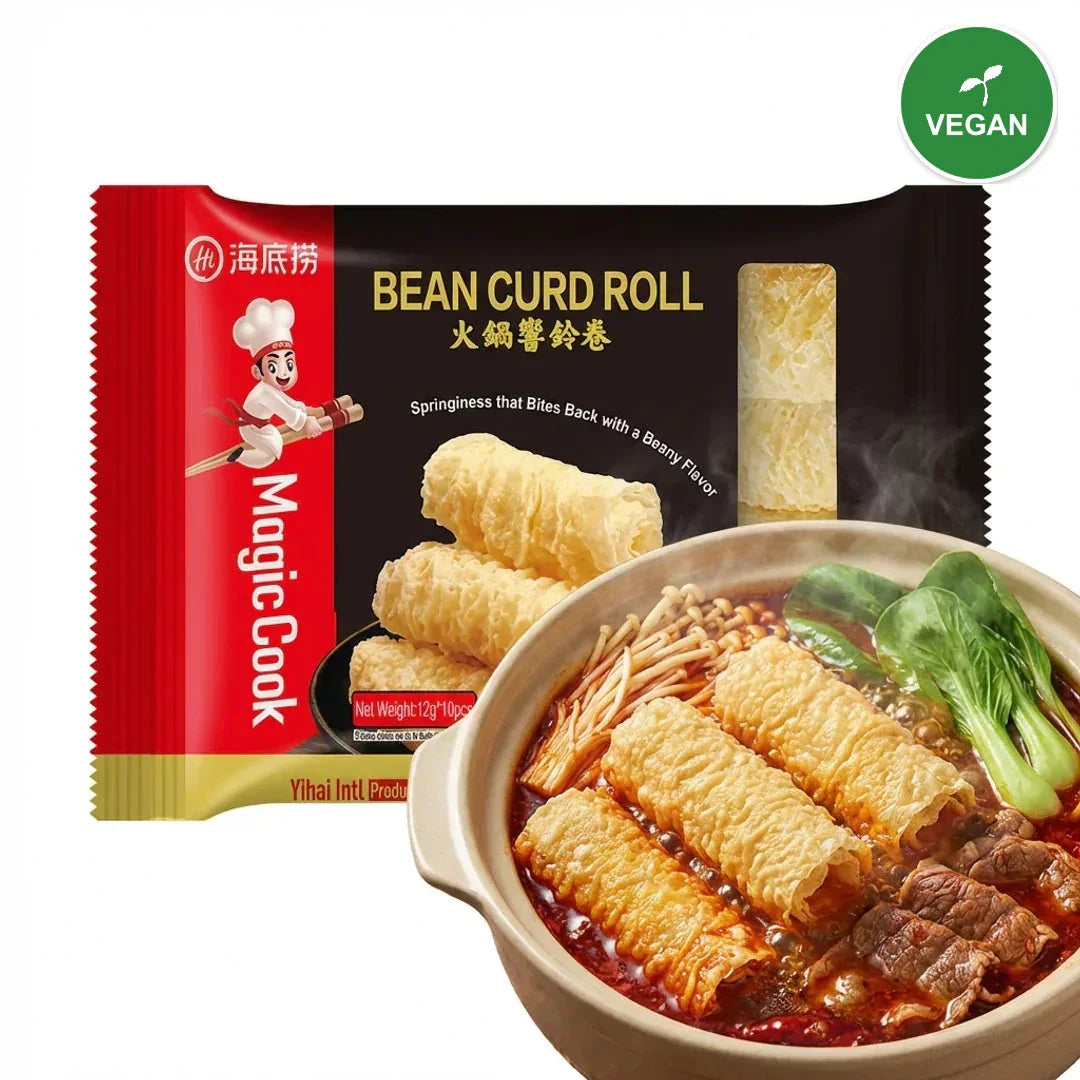 Haidilao Fried Tofu Pockets 120g - Vegan