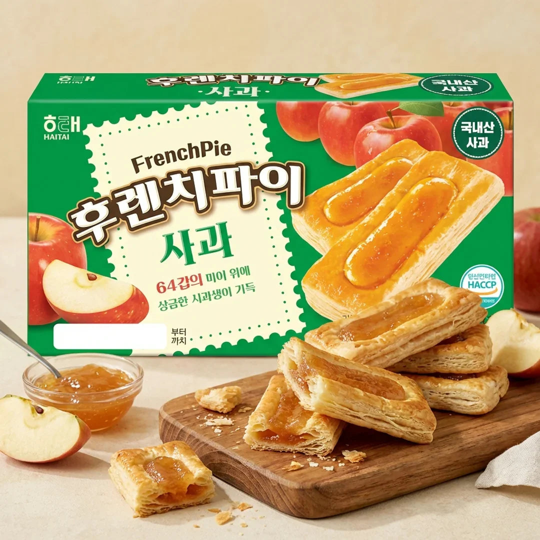 Haitai French Pie Apple 192g (15 pieces)