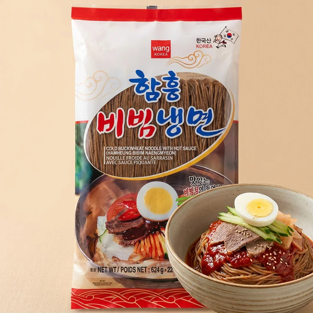 Hamheung Bibim Naengmyeon with Sauce (Ready in 5 minutes, serves 4) 624g