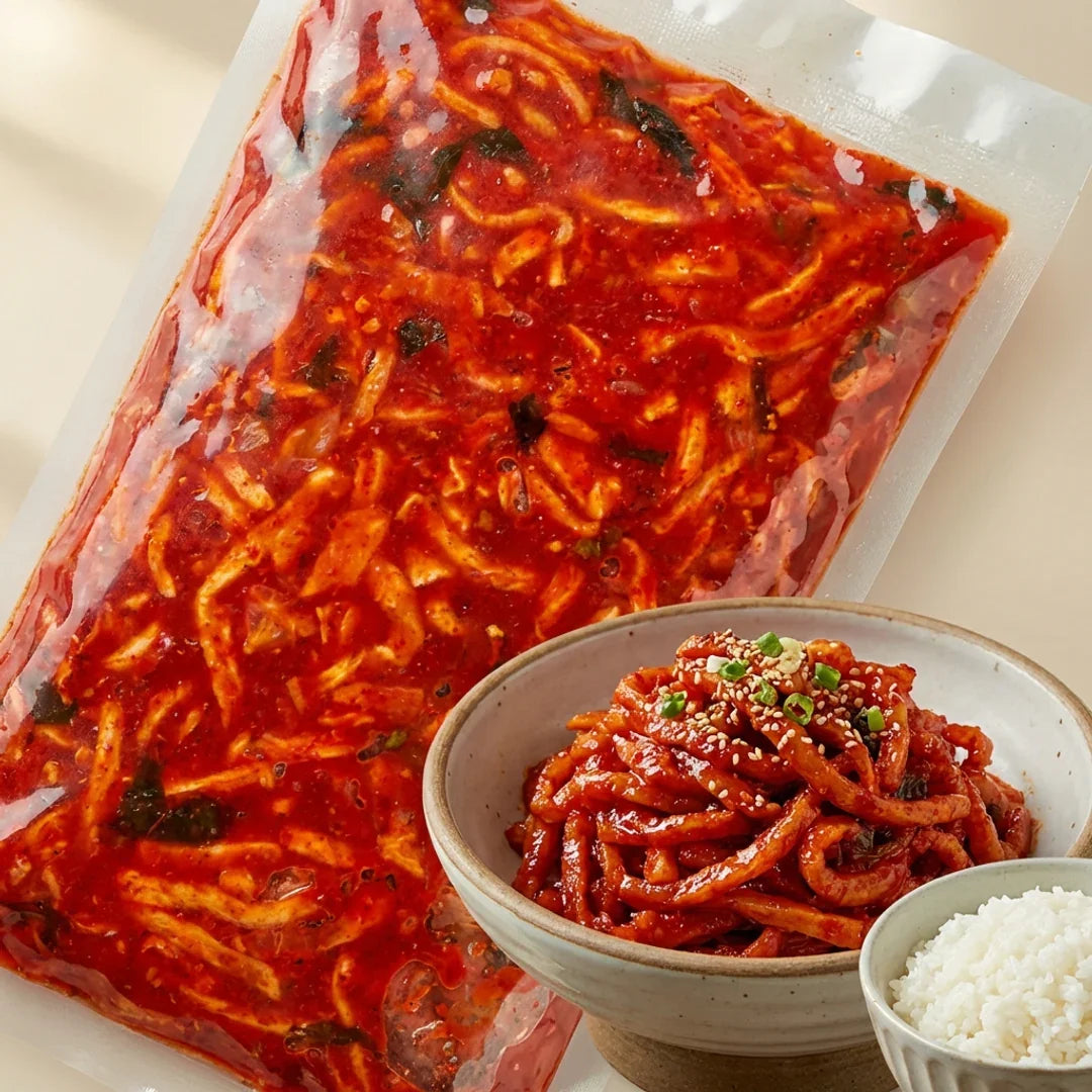 Hansung Dried Radish Strips 1kg - Frozen