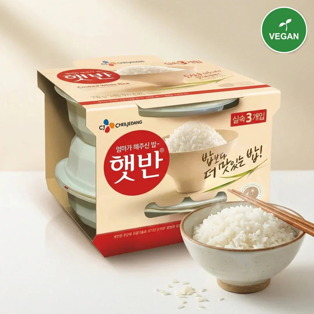 Hetban Ready-to-Eat Rice 210g*3pack - Vegan