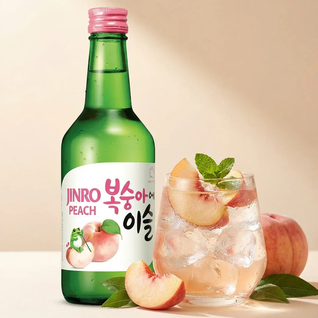 Jinro Peach Dew Alc.13% 360ml