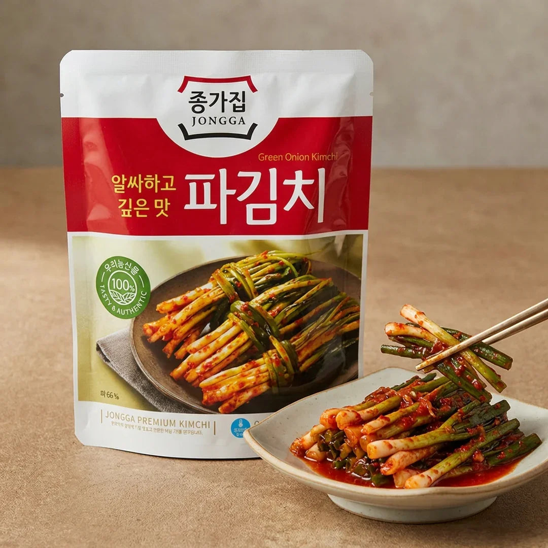Jongga Scallion Kimchi 300g - Refrigerated