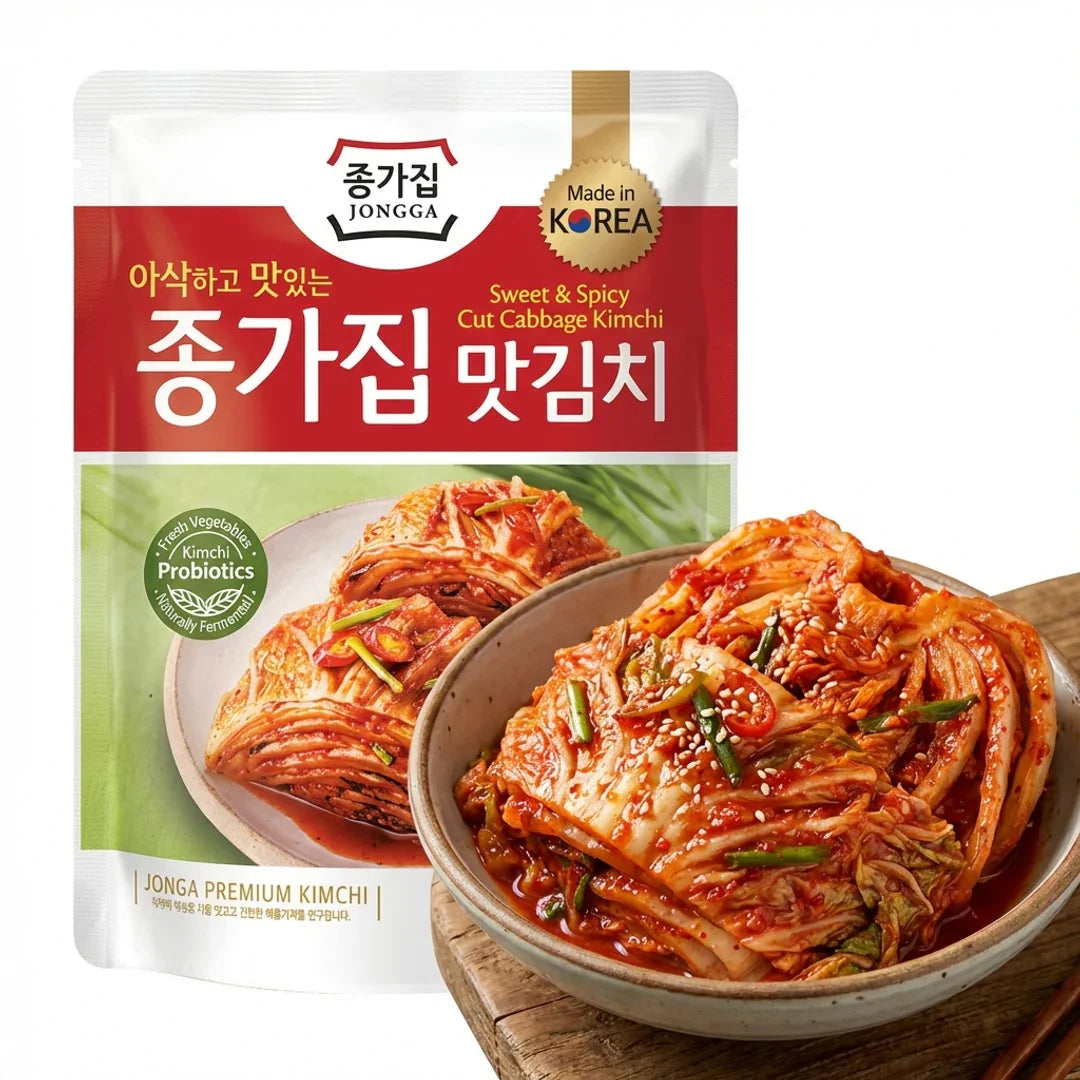 Jongga Seasoned Kimchi 200g - Refrigerated