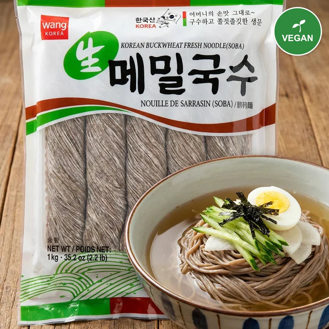 King Buckwheat Noodles 1kg - Frozen - Vegan