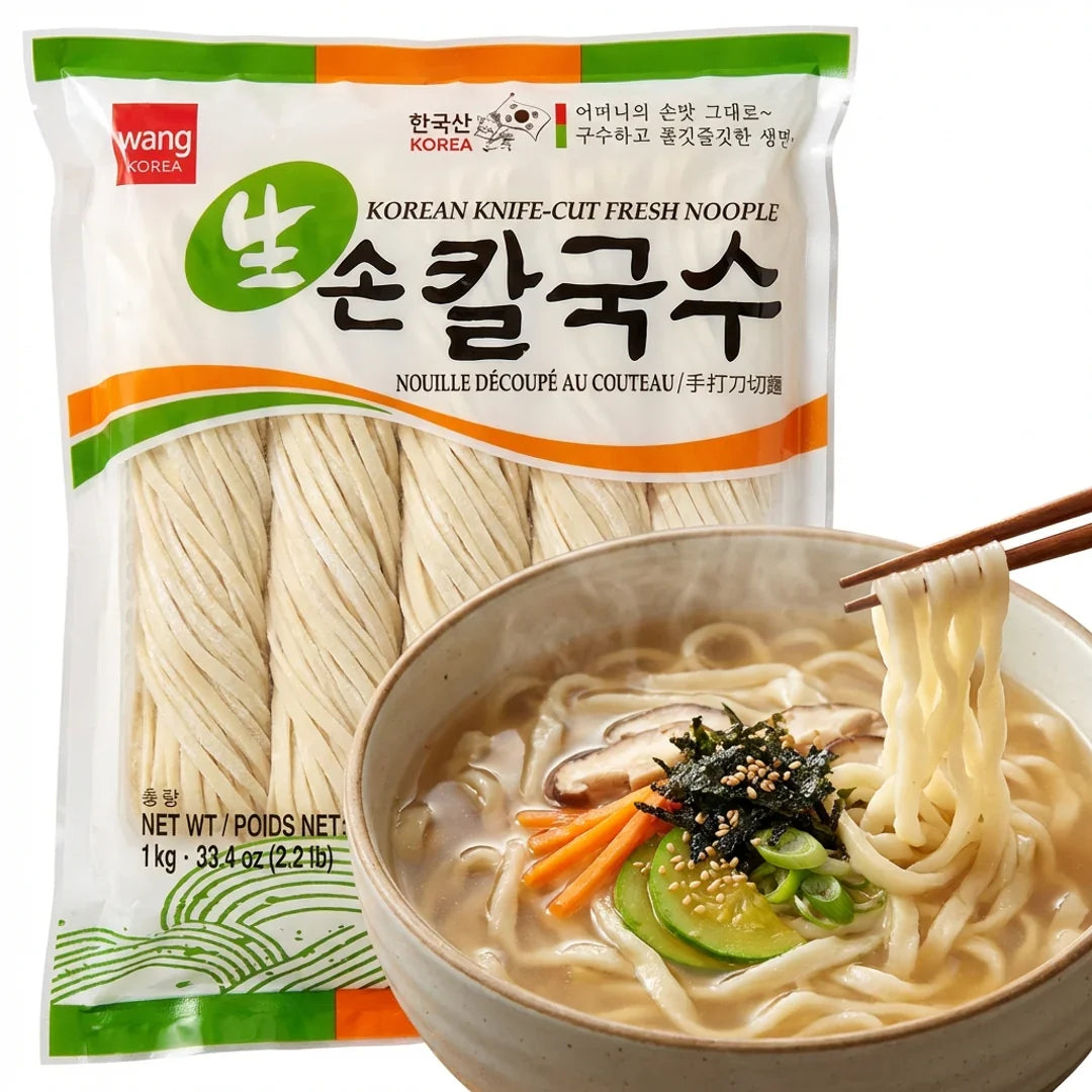 King Fresh Kalguksu Noodles 1kg - Frozen