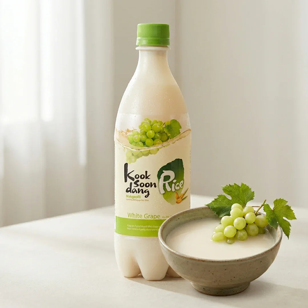 Kooksoondang Green Grape Flavored Makgeolli 750ml
