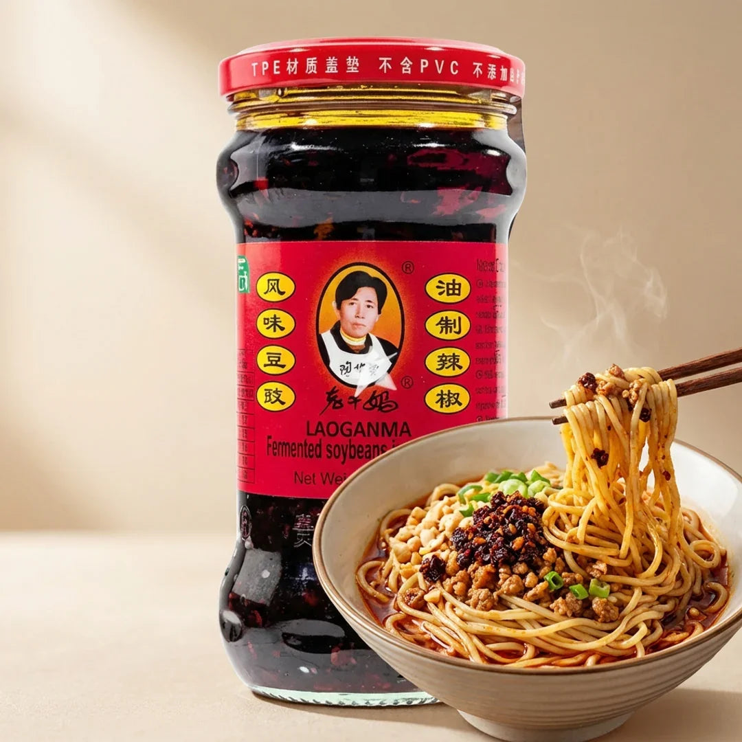 Lao Gan Ma Fermented Black Bean Chili Sauce 280g