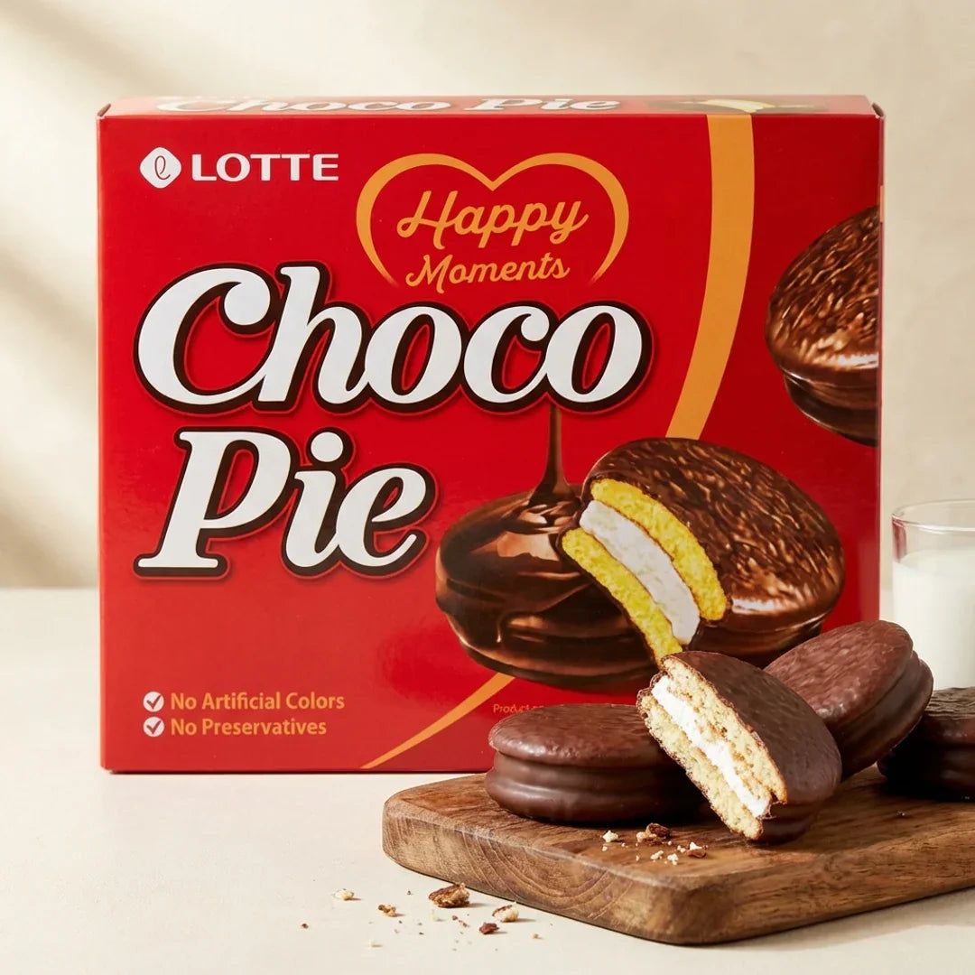Lotte Choco Pie Original 336g (12 Pack)