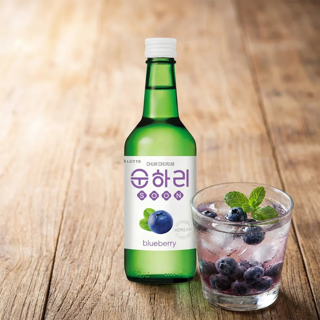 Lotte Sunhari Blueberry Alc.12% 350ml