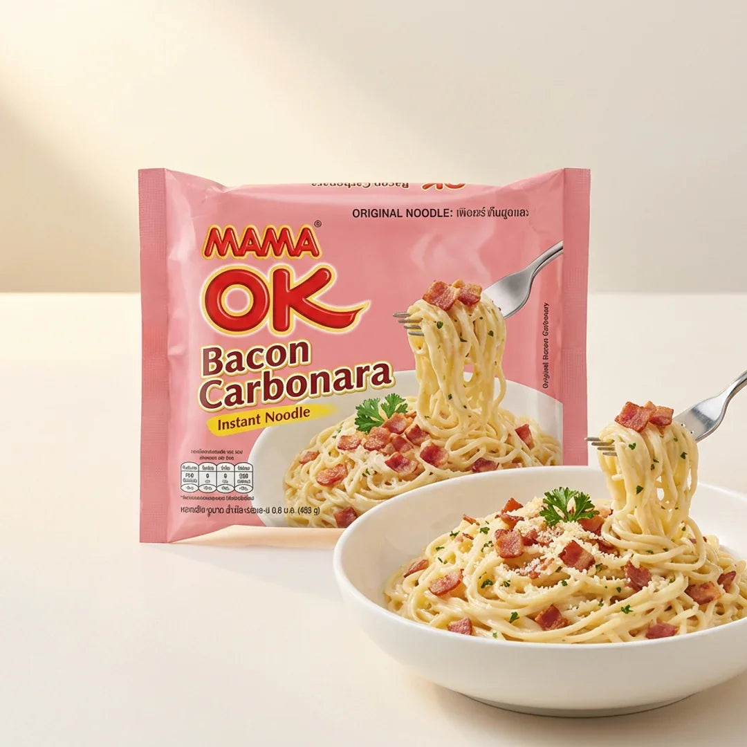 Mama OK Bacon Carbonara Ramen 85g