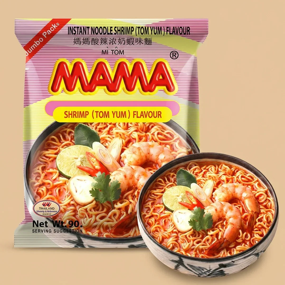 Mama Tom Yum Instant Noodles Large Pack 90g