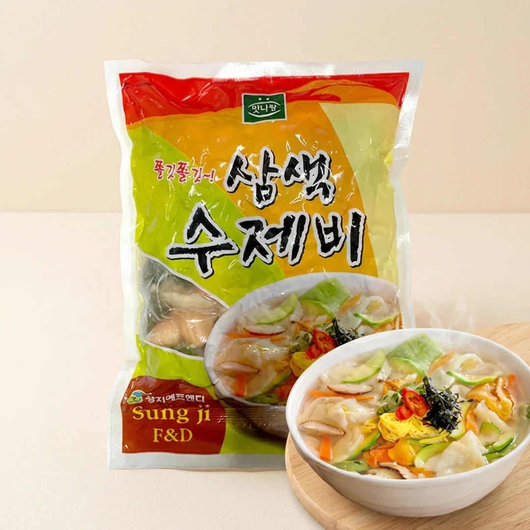 Matnnarang Tri-Color Handmade Sujebi 1kg - Frozen