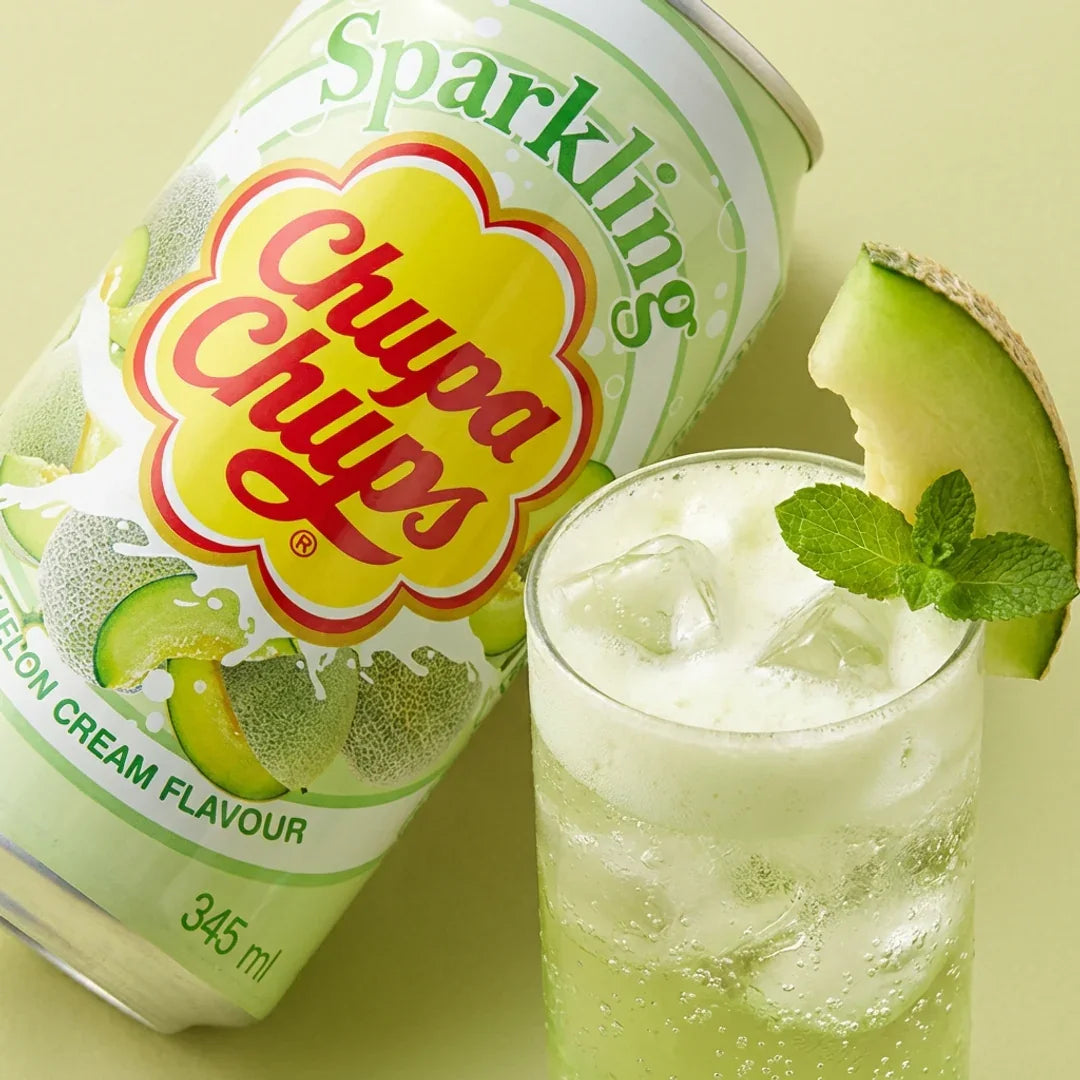 Namyang Chupa Chups Sparkling Melon & Cream 345ml
