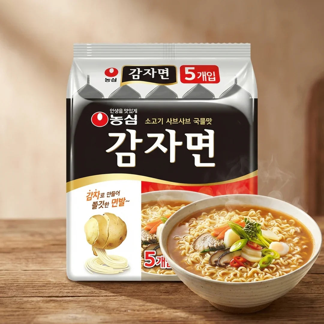 Nongshim Potato Noodles Multipack (5-Pack)