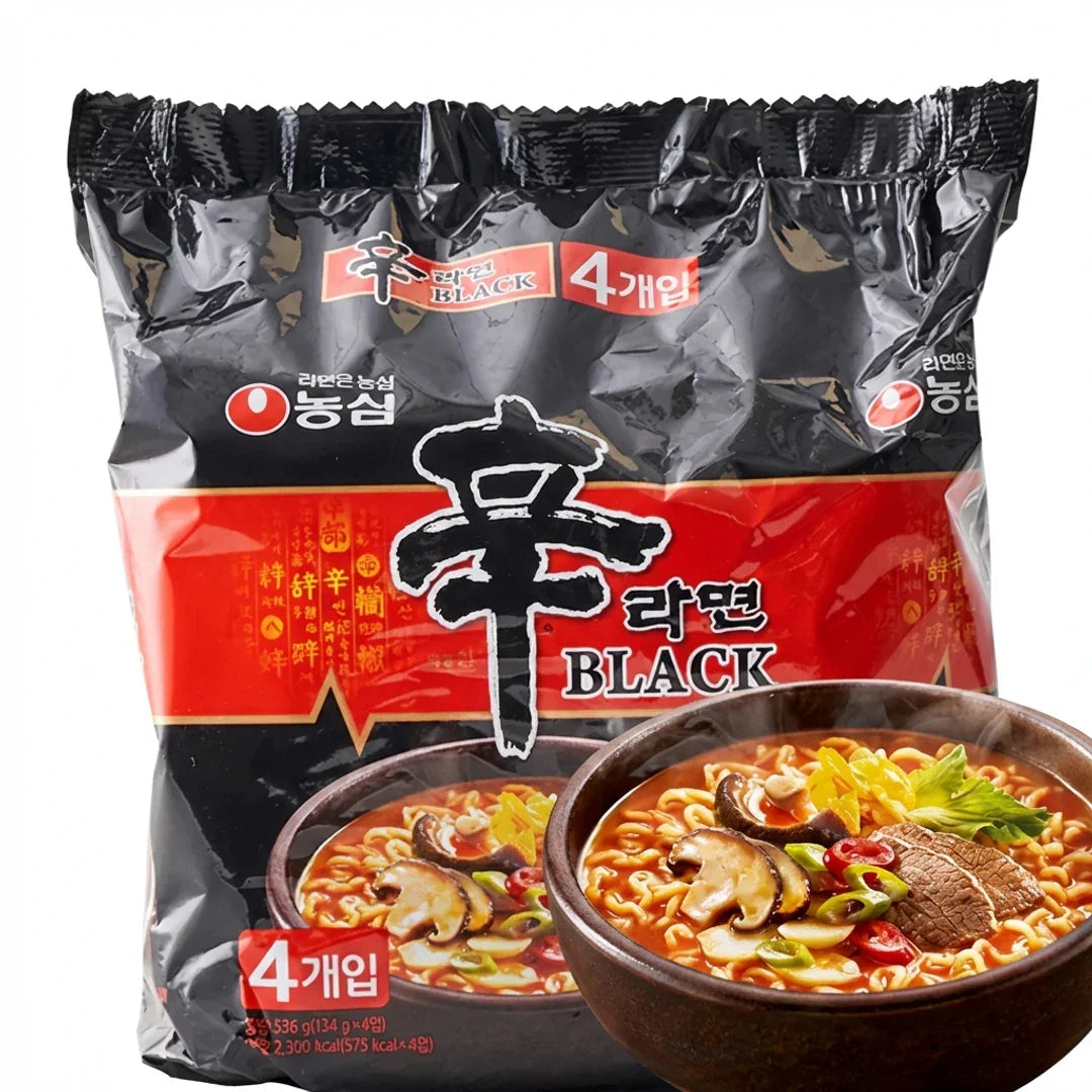 Nongshim Shin Ramyun Black 4-Pack