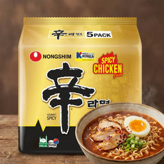 농심 신라면 스파이시 치킨맛 5개입