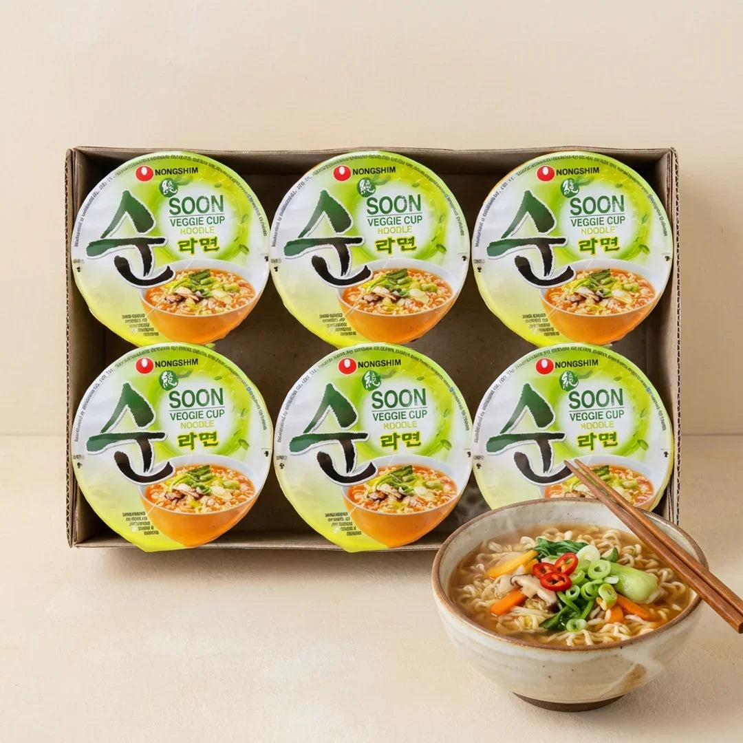Nongshim Soon Ramyun Mini Cup 67g*6 Pack