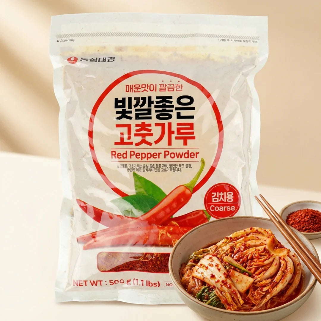 Nongshim Taekyung Bright Red Chili Powder for Kimchi 500g