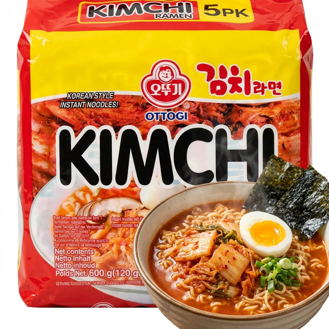 Ottogi Kimchi Ramen Multipack 5-Count
