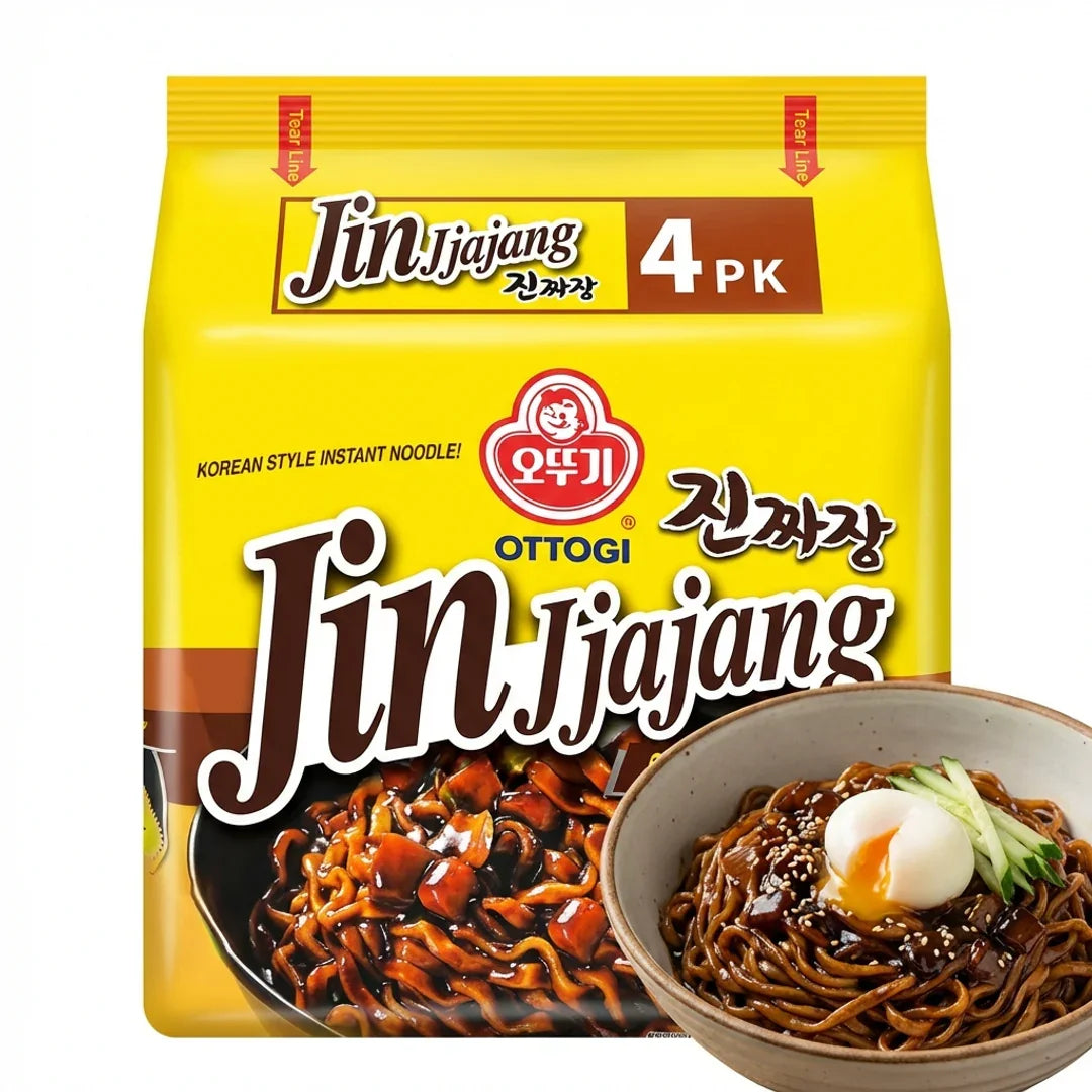 Ottogi Real Jjajang 4-Pack