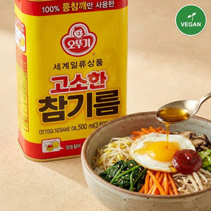 Ottogi Olio di Sesamo Aromatico 500ml