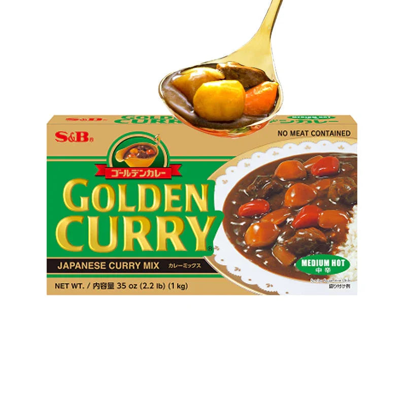 S&B Golden Curry Mild Hot 220g 3