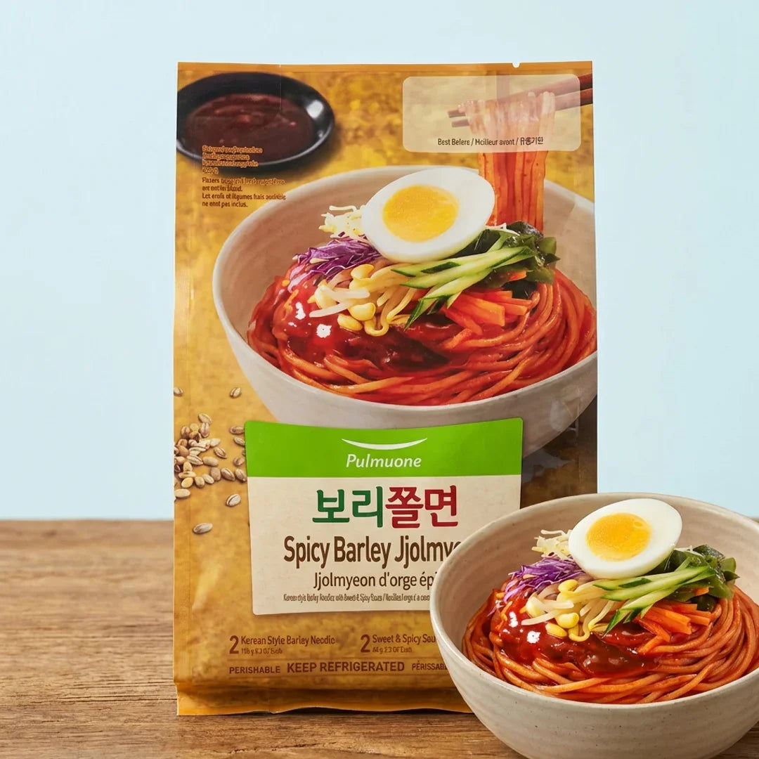 Pulmuone Fresh Barley Jjolmyeon (Sauce included) 430g