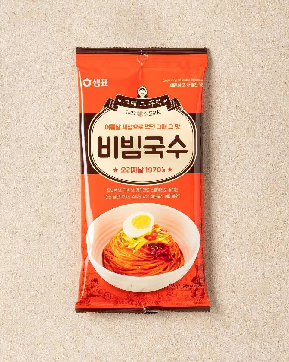 샘표 비빔국수 매운맛 135g - DotAsia :: 유럽 최대 아시아 식품 온라인몰 | 한국 K-Food ·일본·중국 식품 전문