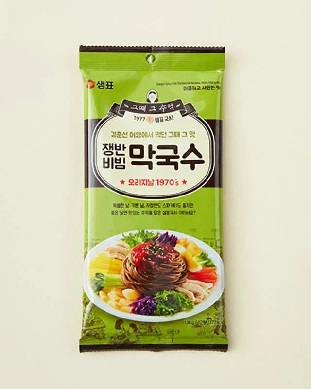 샘표 쟁반비빔 막국수 126g - DotAsia :: 유럽 최대 아시아 식품 온라인몰 | 한국 K-Food ·일본·중국 식품 전문
