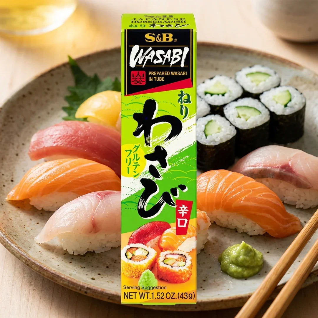 S&B Wasabi Paste 43g