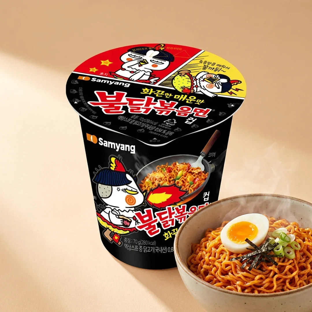 Samyang Buldak Stir-Fried Noodles Small Cup 70g