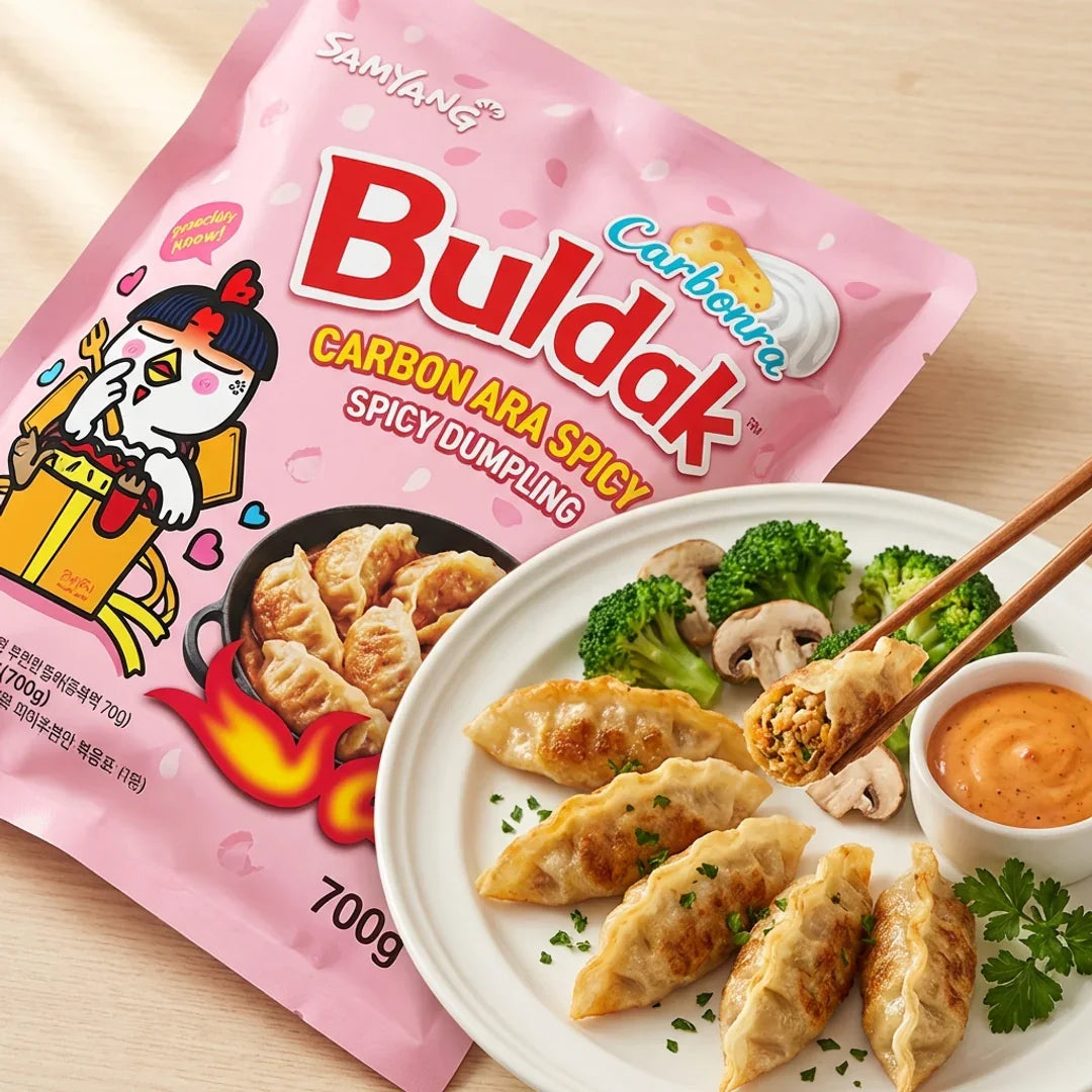 Samyang Carbonara Buldak Gyoza Dumplings 700g - Frozen