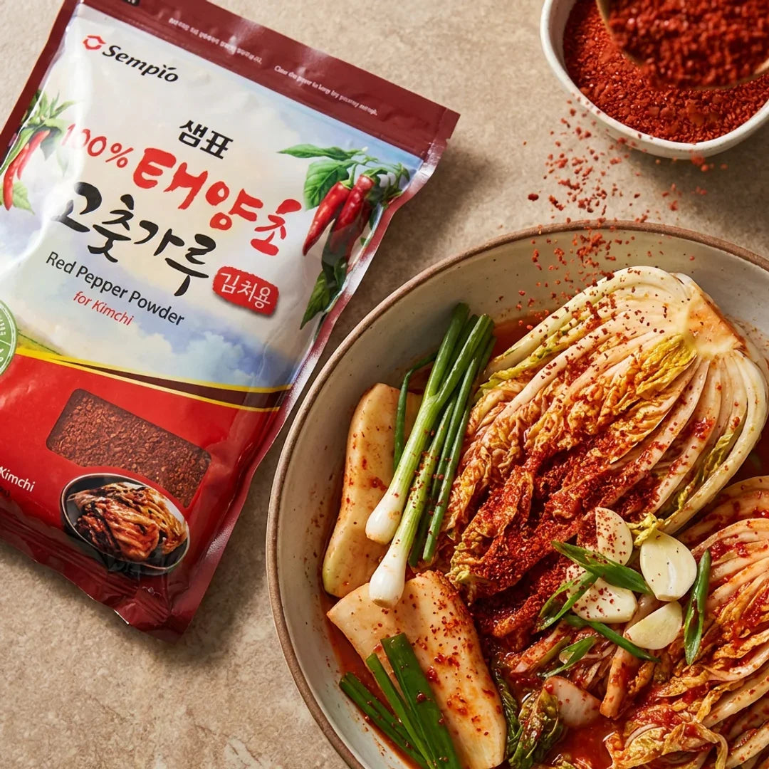 Sempio 100% Sun-Dried Red Pepper Powder - For Kimchi 1kg